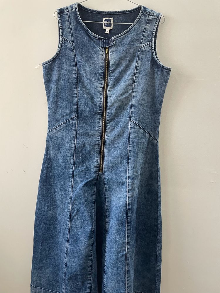 Denim Midi Dress