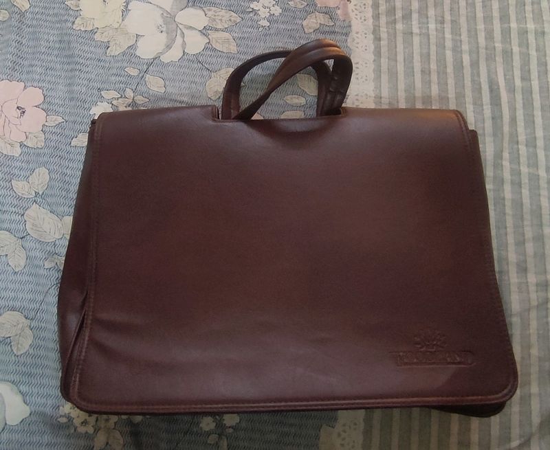 Woodland Office Laptop Leather bag