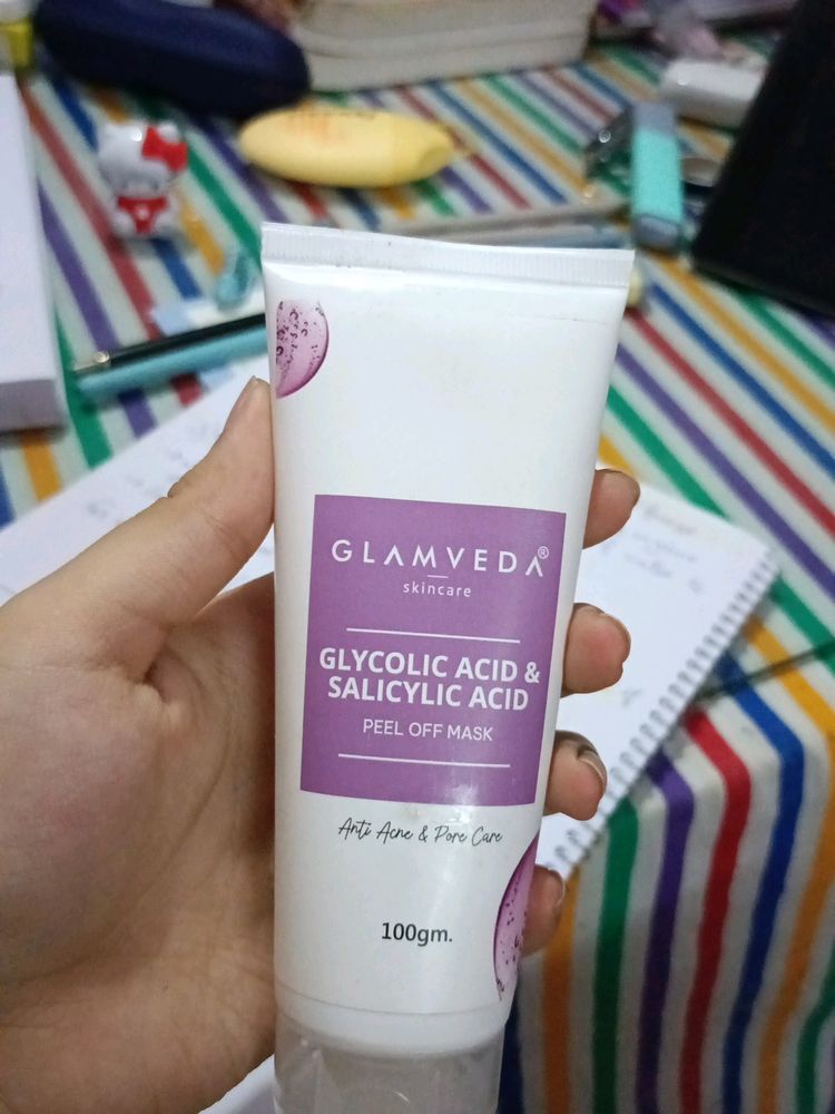 Glamveda Glycolic And Slaycylic Acid Face Mask