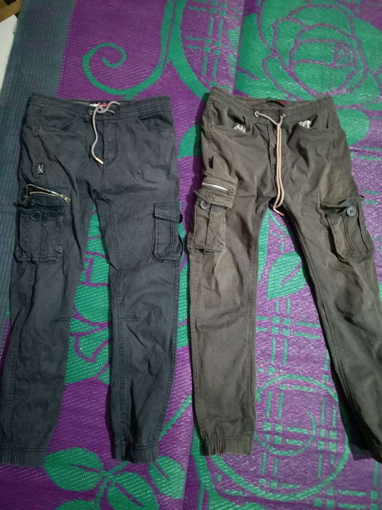 Two Cargo Pants For Men