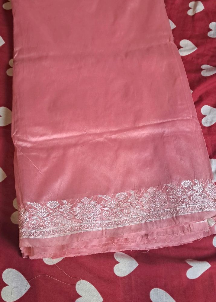 Pink aesthetic Saree💗