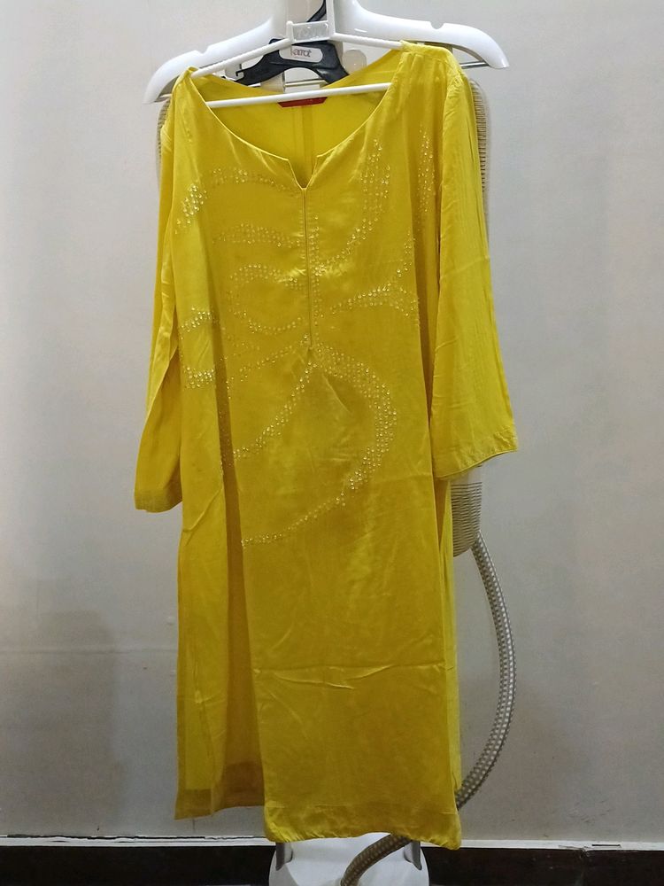 Laks*ita Yellow Kurti