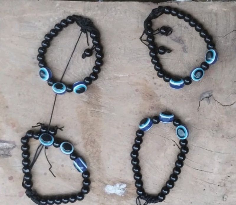 Quantity (4) Evil Eye Bracelet