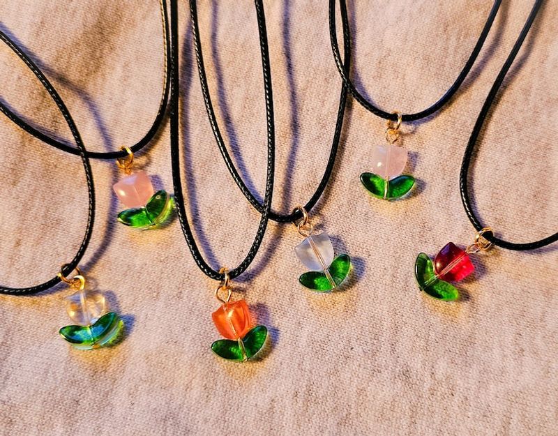 Tulip Necklaces