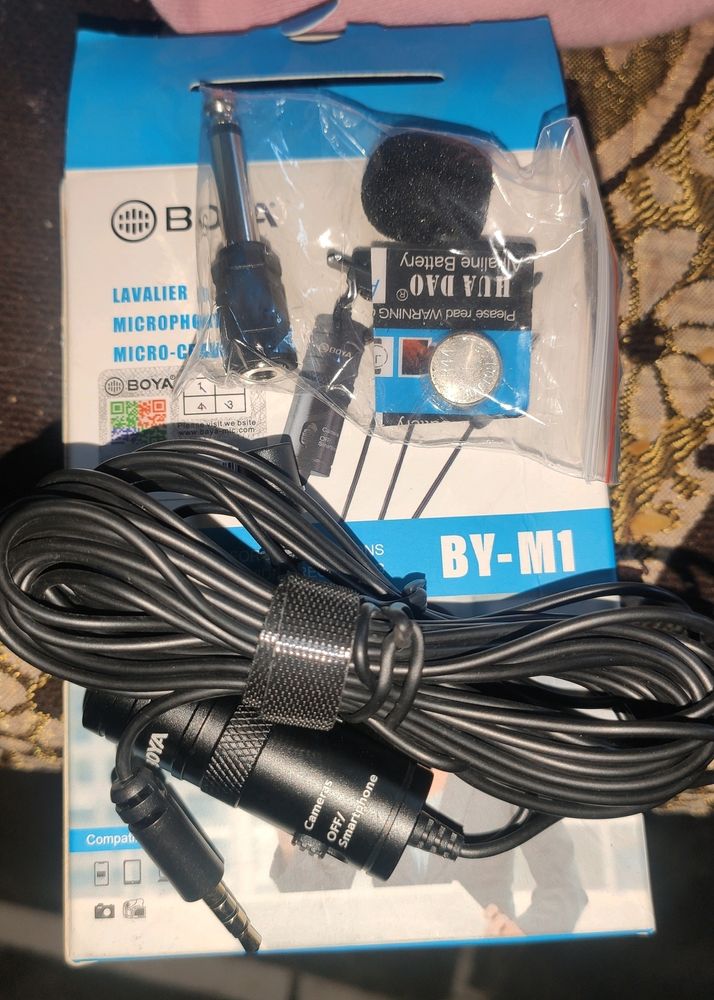 Orignal Boya M1 Wired Mic