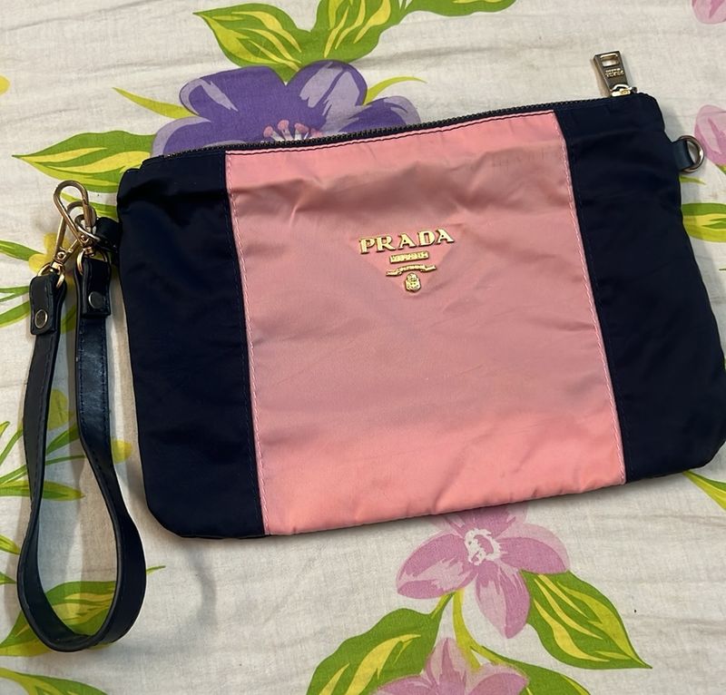 Prada Nylon wristlet Bag