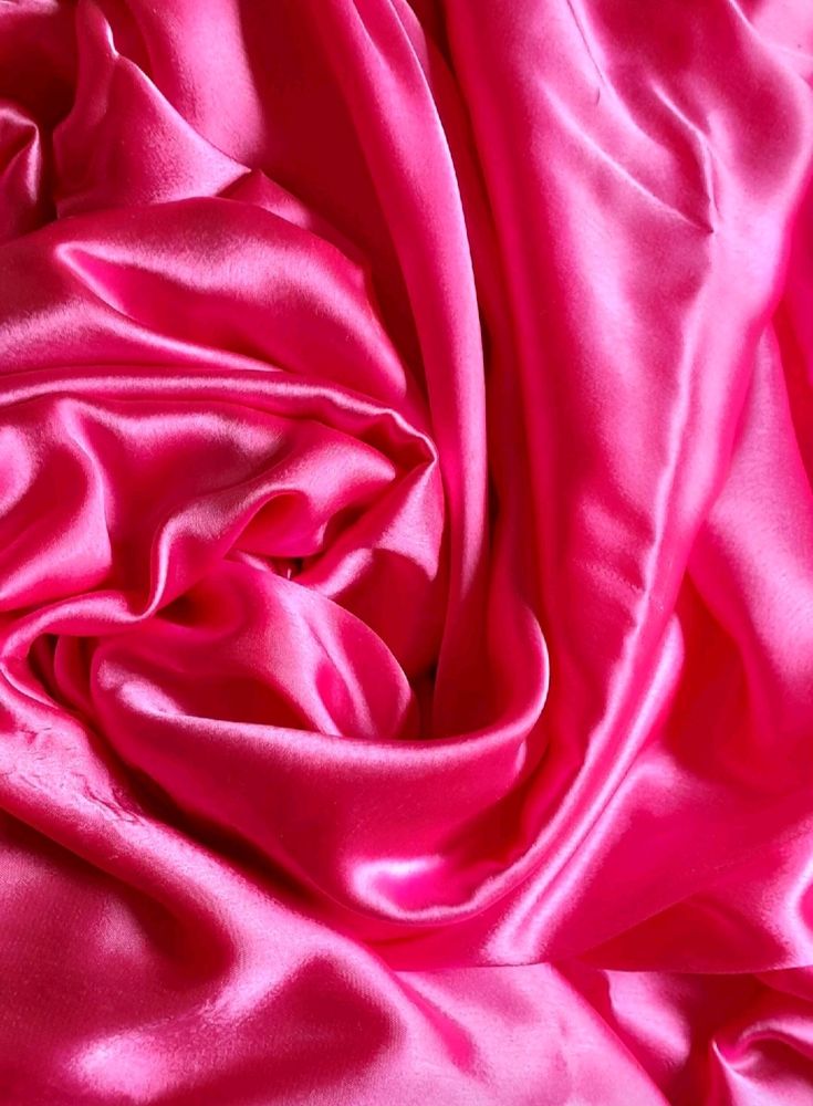 Hot Satin Saree in Pink