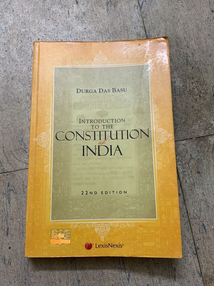 Constitution Of India Dd Basu