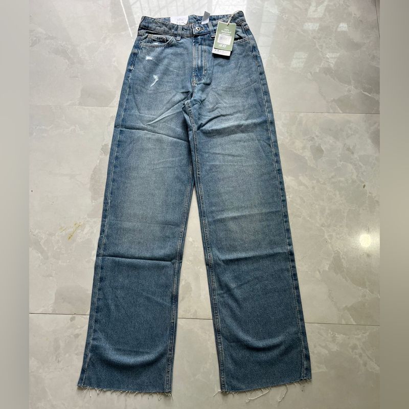 H&M Wide Leg Denim