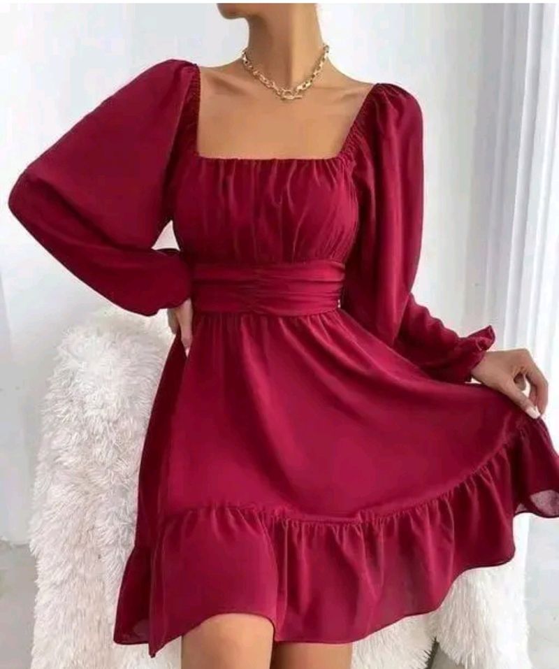 Women's Trending Back Bow Tie Dress