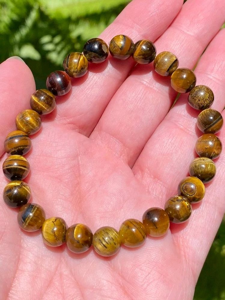 Tiger Eye Stone Unisex Brecelet