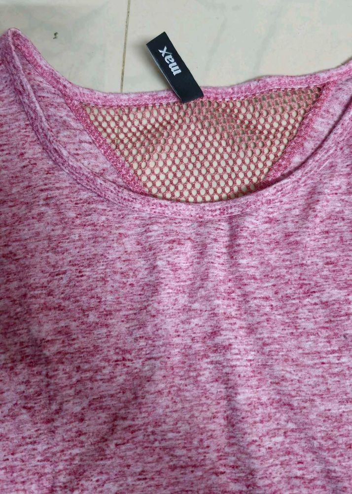 Casual Wear Pink Top