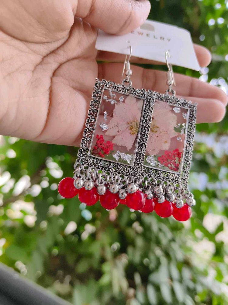 Resin Jhumka ♥️