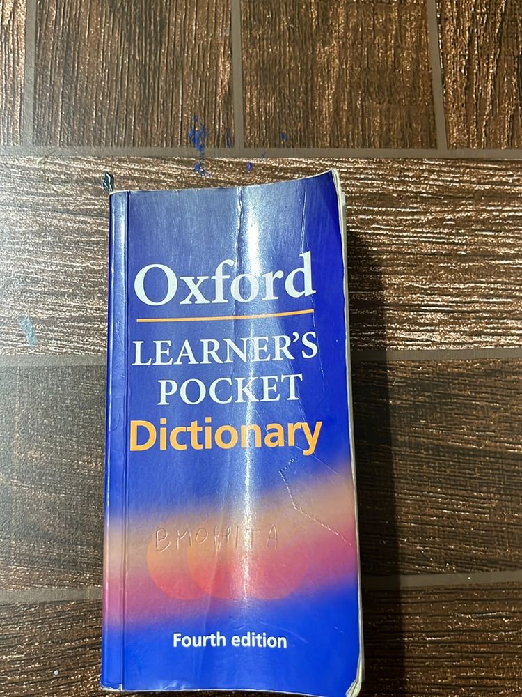 Oxford Learner’s Pocket Dictionary