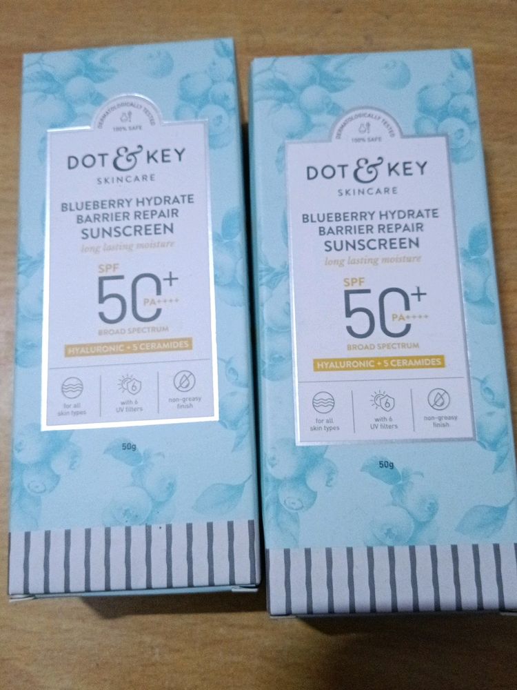 Combo Of 2  Dot & Key  Barrier Repair Sunscreen