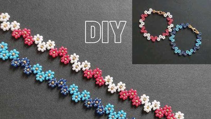 2 Seed Bead Bracelets