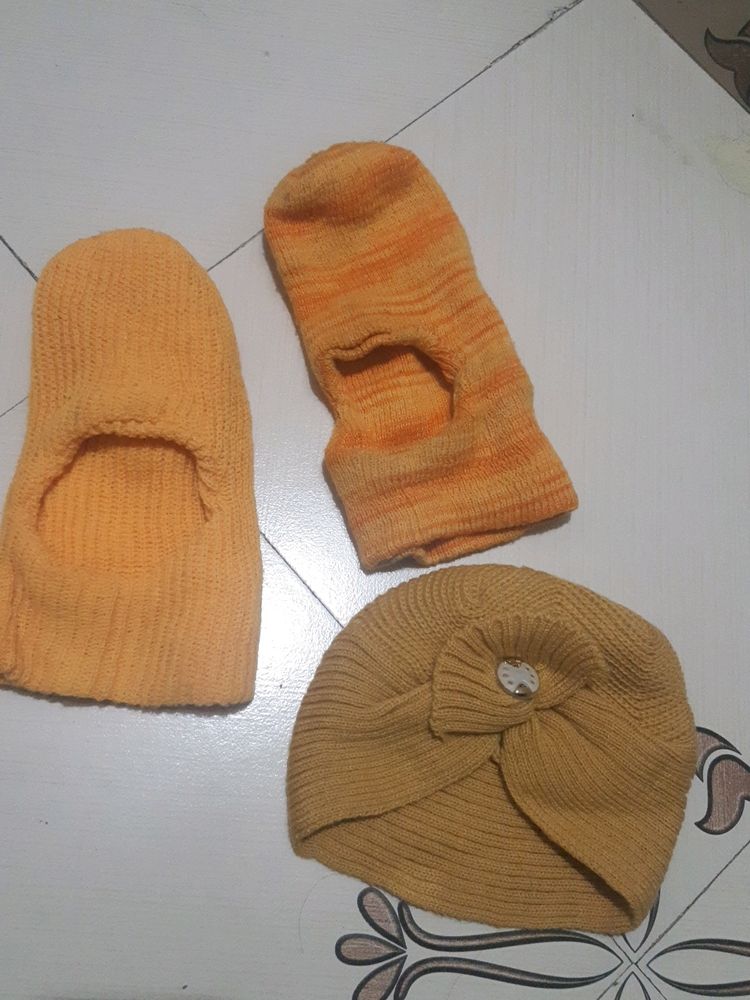 Kids Woolen Caps