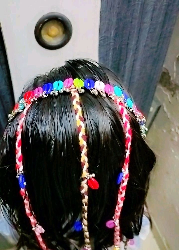 Navaratri Boho Hair Accessories