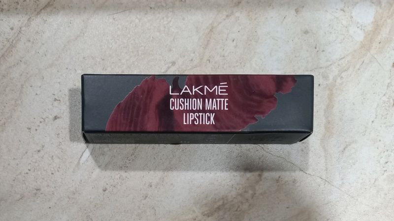 Lakme Cushion Matt Lipstick - CM5 Purple Diamond New With Tag