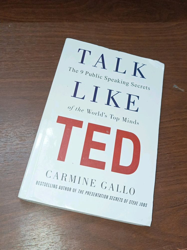 Talk Like Ted Public Speaking