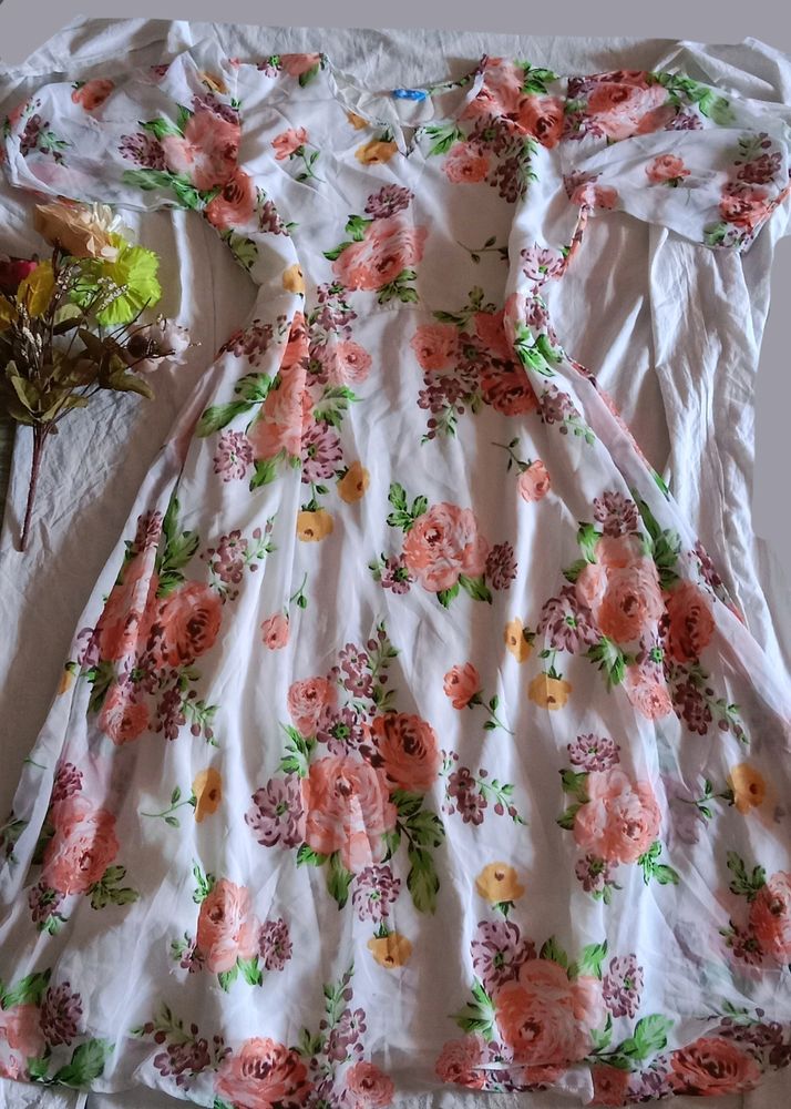 Women's Floral Dress🍁