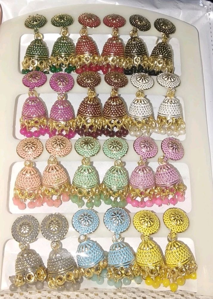 Combo Of 12 Pair Earrings