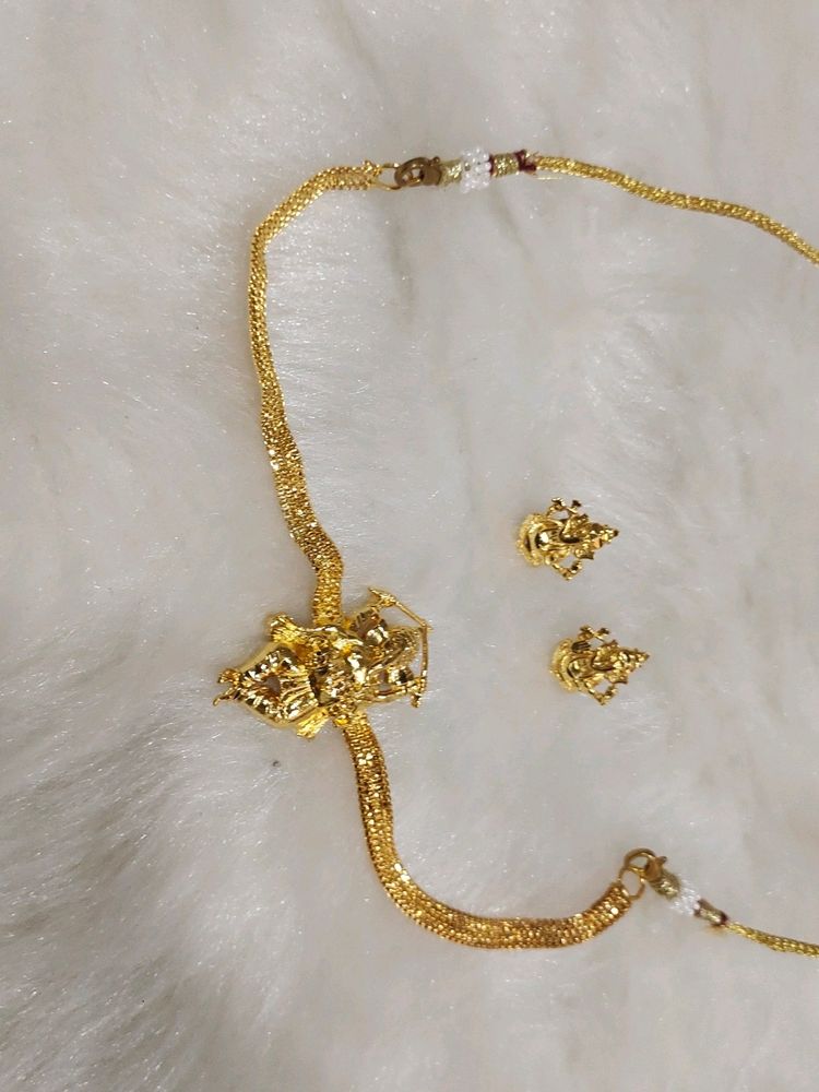 One Gram Gold Necklace Set