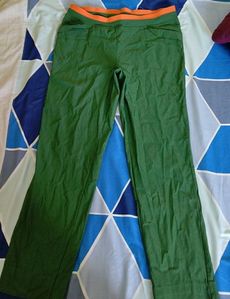 Imported Green Pant For Donation