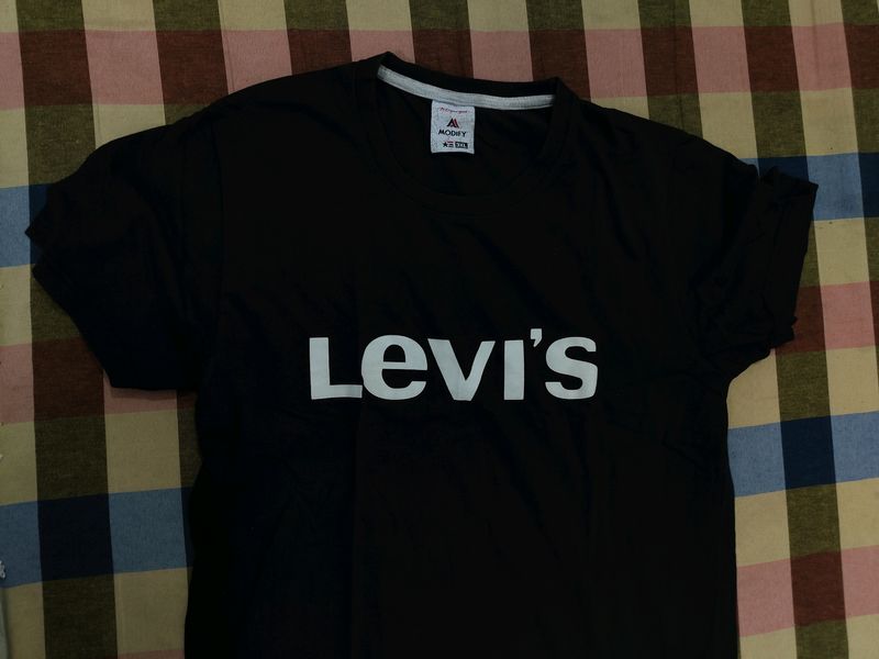 Black  Cotton High Quality Tshirt