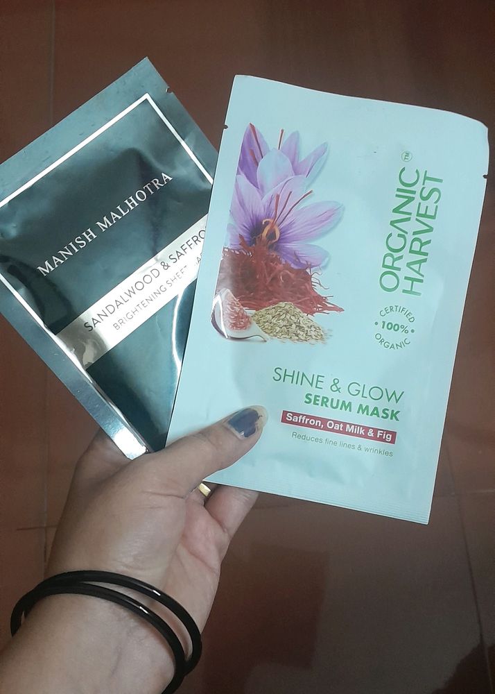 2sheet Masks With Free Baby Sunscreen