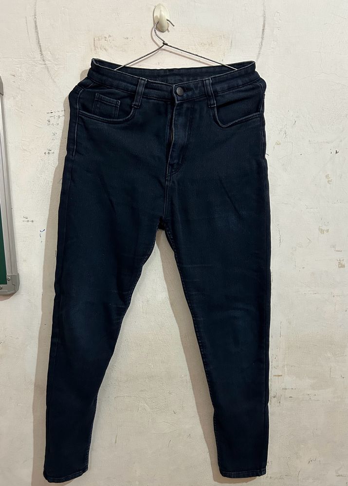 50%Sale*Black Women High Rise Jeans-waist 30