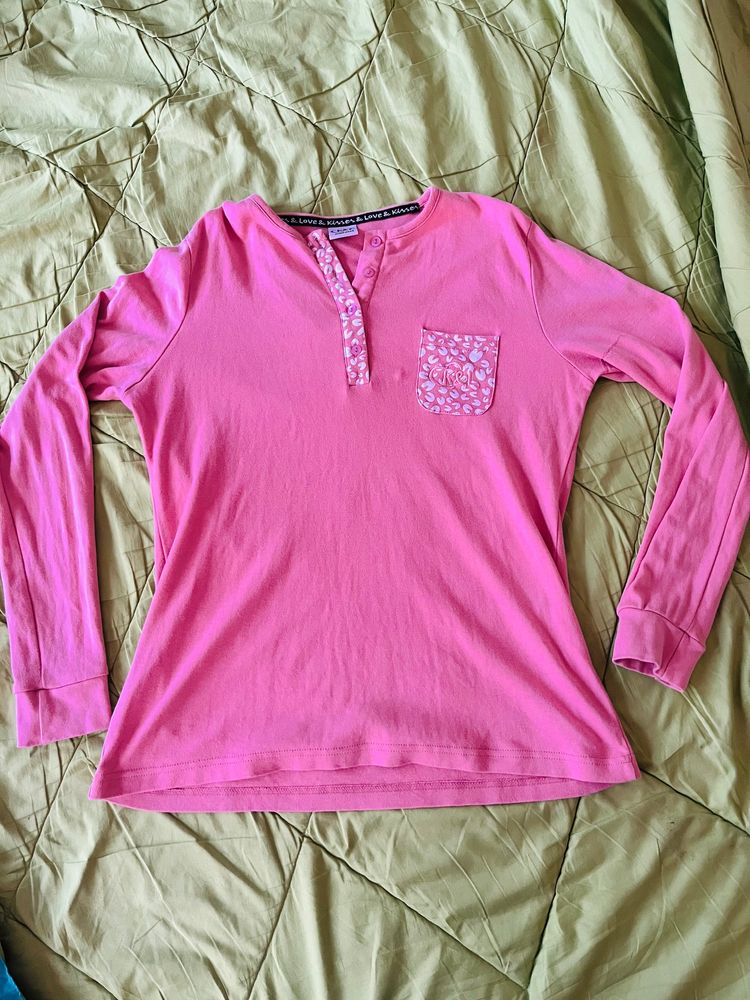 Pink Winter Sweatshirt