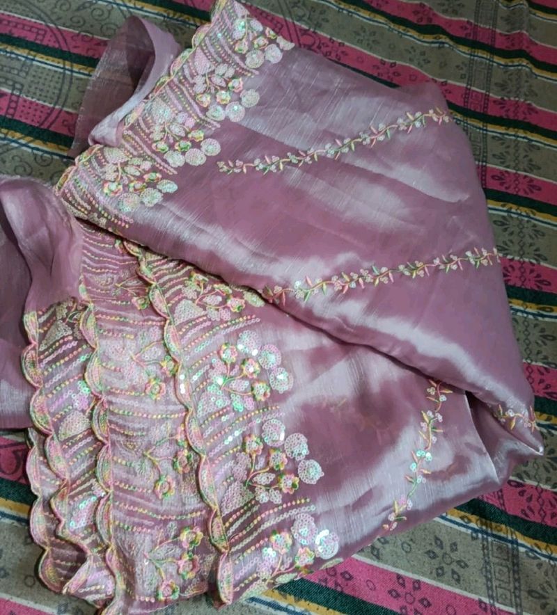 Jimmy Choo Silk Saree