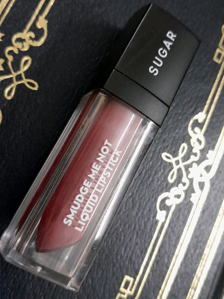 SUGARCosmetics SmudgeMe Not LiquidLipstick(unused)