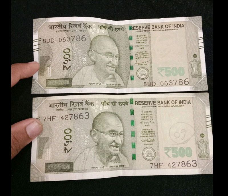 786 Lucky Number 500rs Note Set Of 2🔥