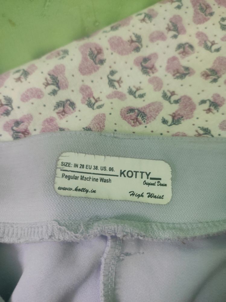 Kotty Lavender Korean Trousers 💜