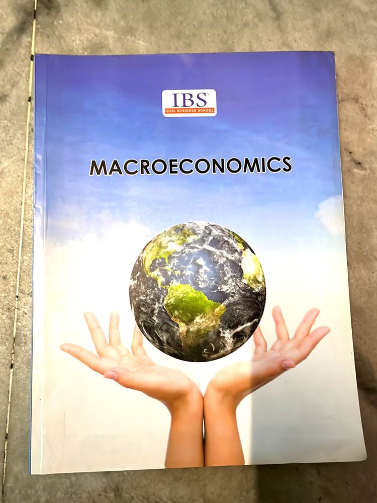 Macroeconomics ICFAI Business School