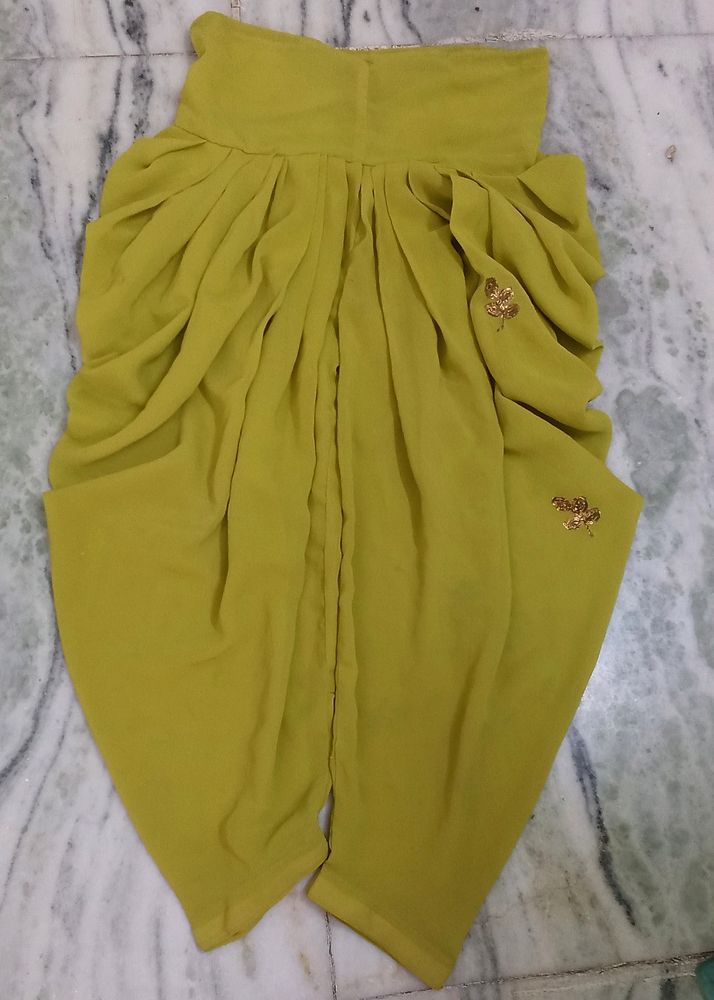 😍New Georget Dhoti Style Salwaar