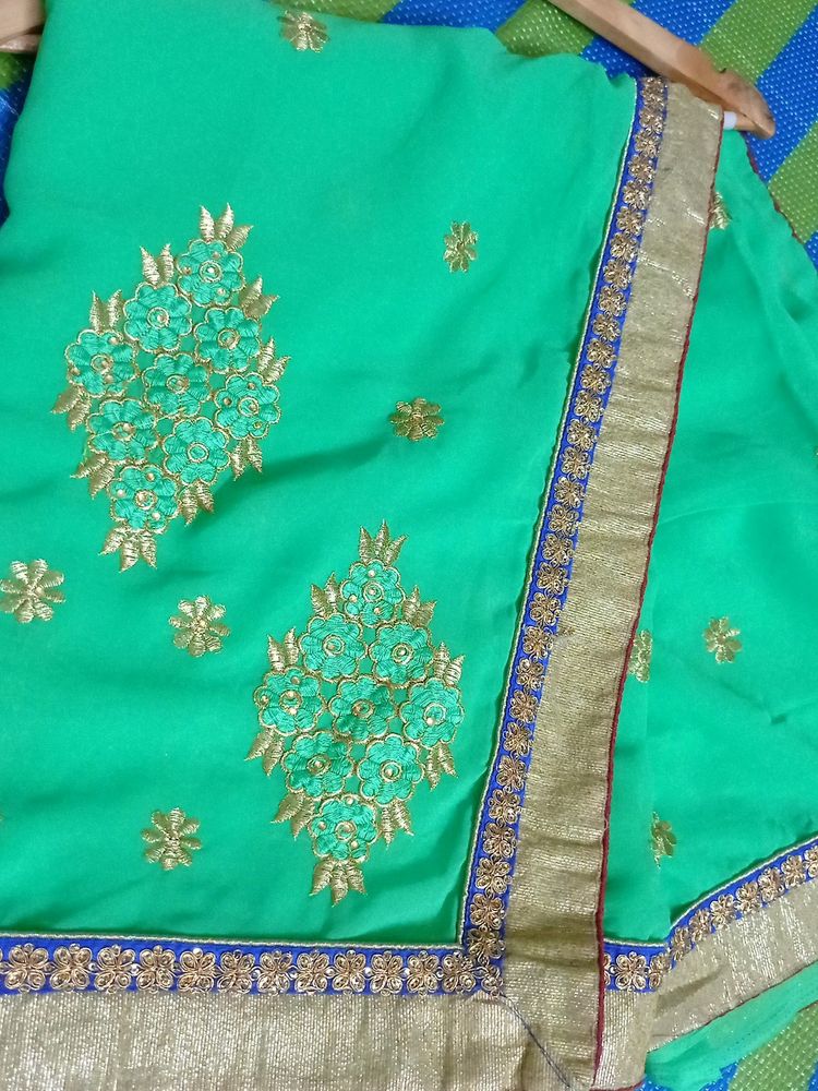 Fancy Saree(Green)