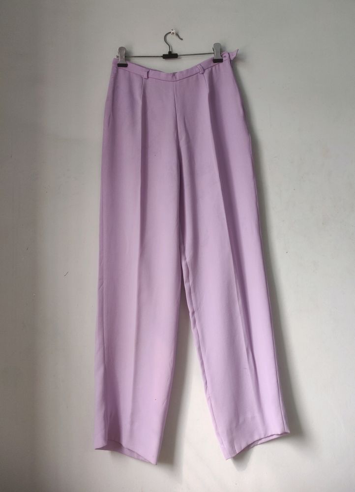 Lavender Wide Leg Trouser