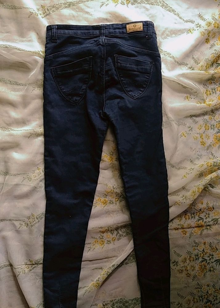 Dark Navy Blue Skinny Jeans