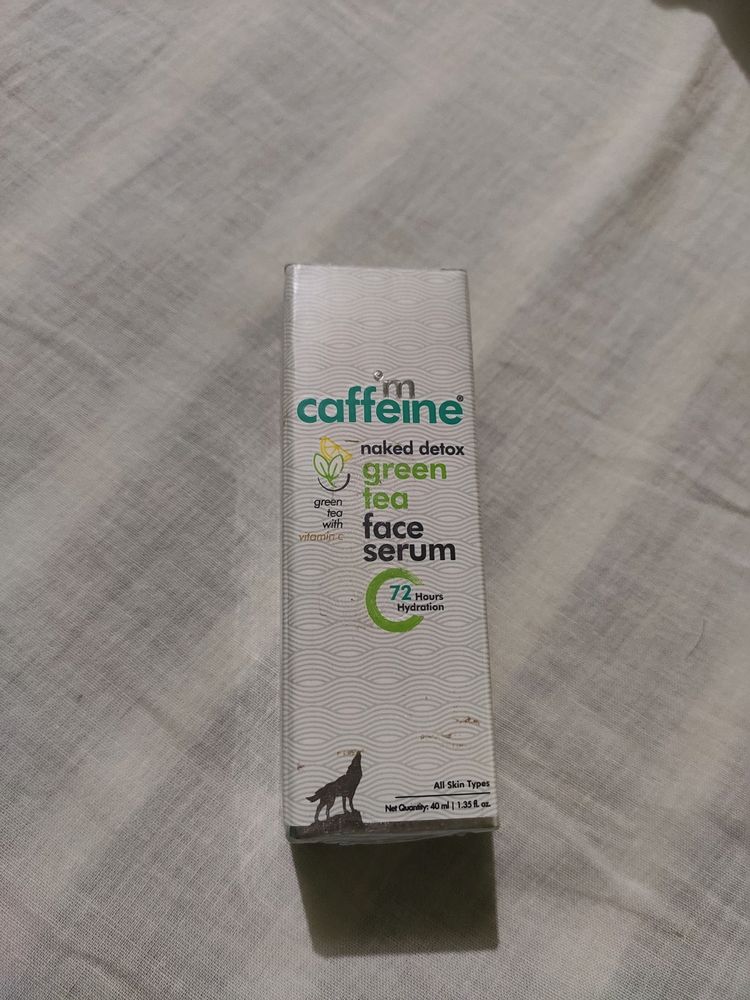 mCaffeine Green Tea Face Serum for Glowing Skin