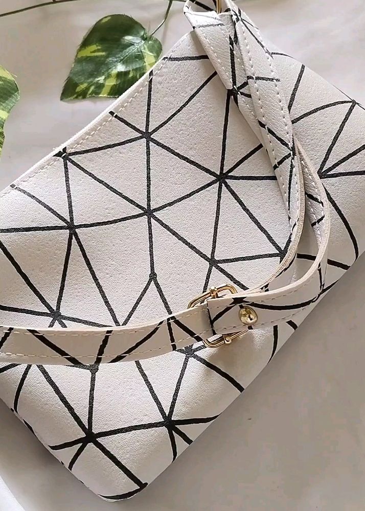 White Sling Bag