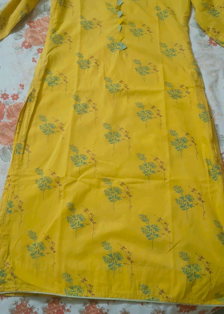 Yellow Kurti