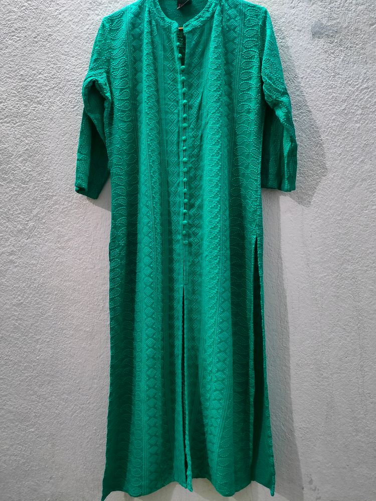 Straight Kurti With Cut Design