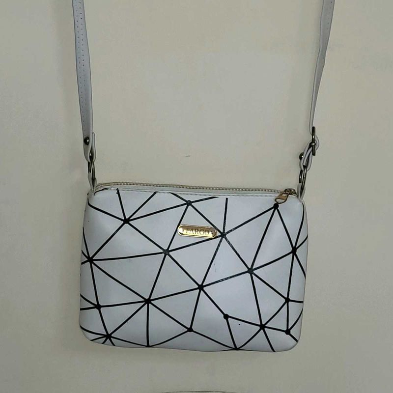 Stylish Geometric Pattern Shoulder Bag👜✨️