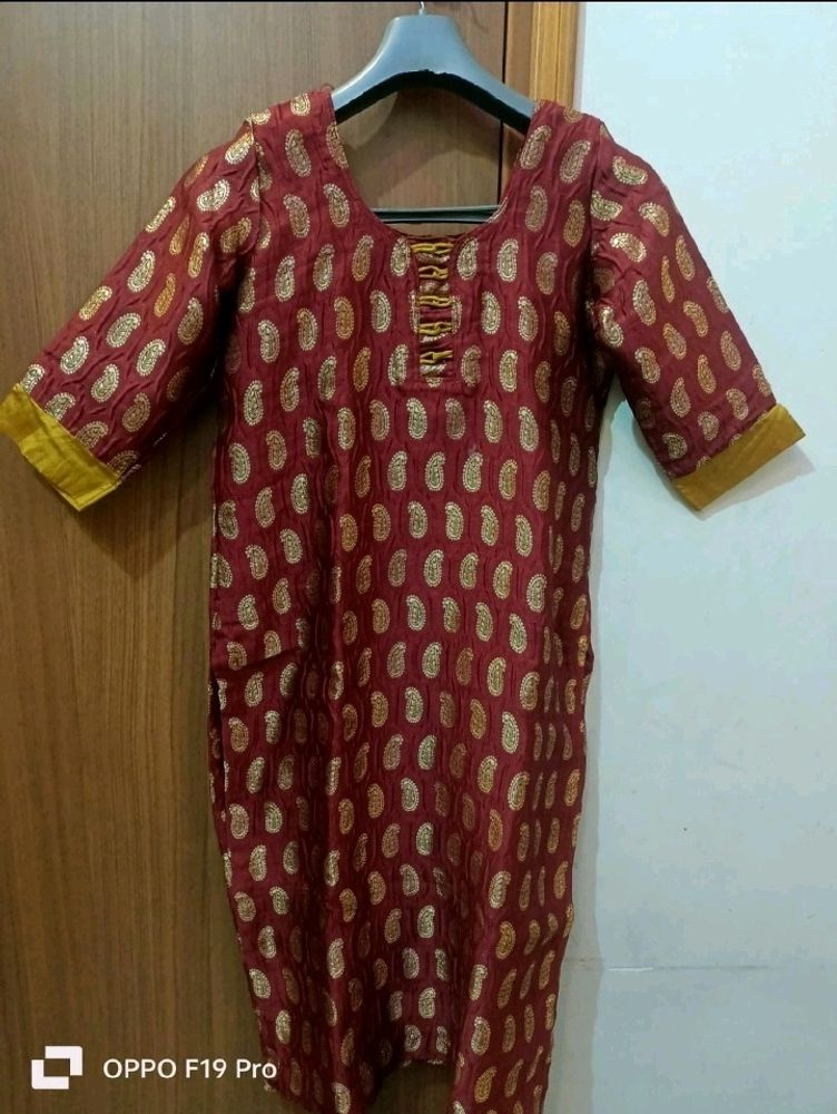 Beautiful Silk  Kurta Set