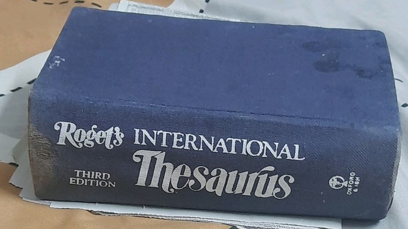 ROGET'S INTERNATIONAL THESAURUS.