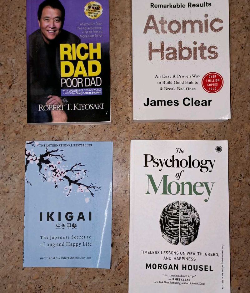 4 Combo Self Improvement Books