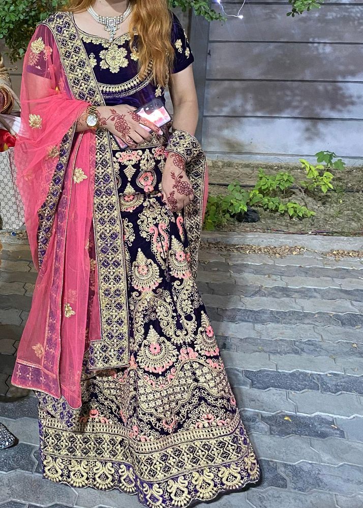 Trending Bridal Lehenga Slim Looking